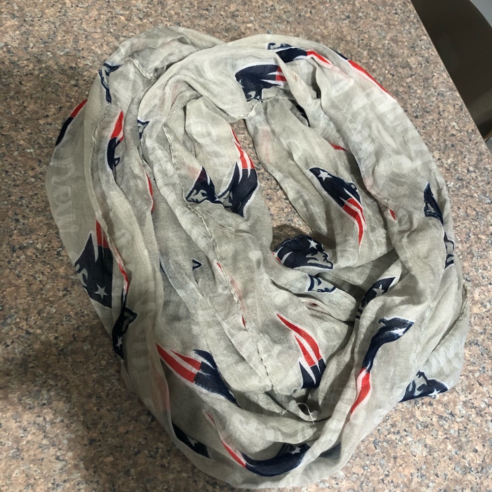 Patriots infinity scarf